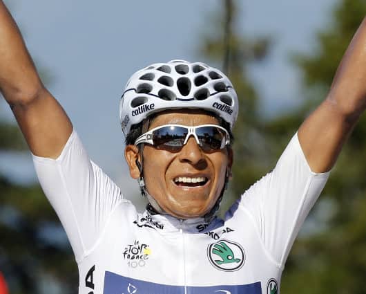 Por primera vez Nairo será el líder de Movistar Team. AFP