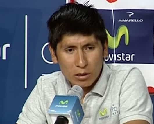 Nairo Quintana, ciclista boyacense. Foto: AFP