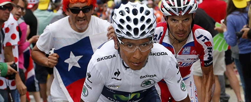 El colombiano de 23 años logró la segunda posición. AFP.