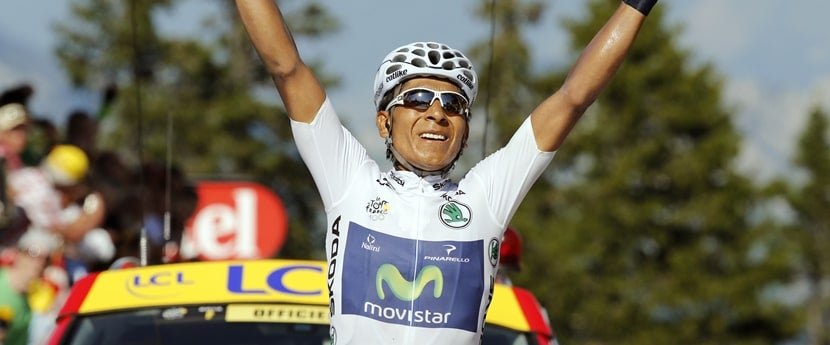 El ciclista colombiano Nairo Quintana. Foto: AFP.