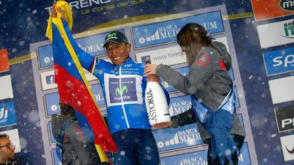 Nairo Quintana, corredor el equipo Movistar. Foto Oficial.