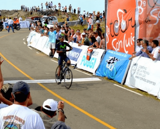 Nairo Quintana es el nuevo líder con un tiempo de 17:18:14. Foto: agenciasanluis.com