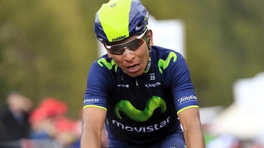 El ciclista colombiano Nairo Quintana. Foto: AFP.