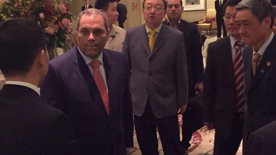 Name llegó a Pekín tras visitar Shanghái. Foto: @JoseDavidName