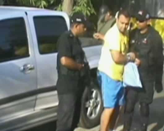 Pablo Cristian Andrés Sabadín, fue detenido en Santa Marta. Foto: Noticias RCN