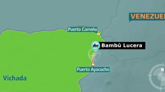 La Armada Nacional y Defensa Civil busca al resto de los naúfragos en el río Orinoco. Foto: NoticiasRCN.com