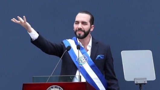 Nayib Bukele. Foto: AFP