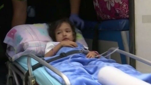 La pequeña recibirá atención especializada.