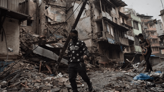 El balance arroja 14.536 heridos tras el terremoto. Foto. AFP