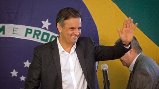 Aécio Neves. Foto: AFP.