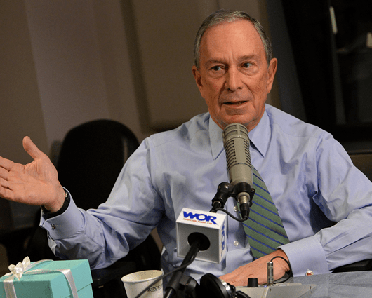Michael Bloomberg entregará el poder a Bill de Blasio el próximo martes. Foto: AFP