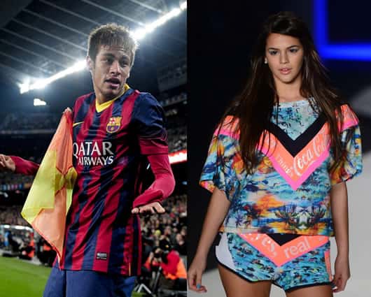 Neymar y Bruna Marquezine son novios desde febrero pasado. Foto: AFP