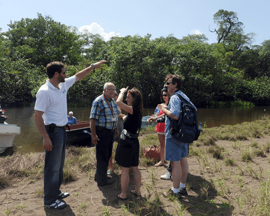 El sector en disputa es conocido como Isla Calero o Portillos. Foto: AFP.