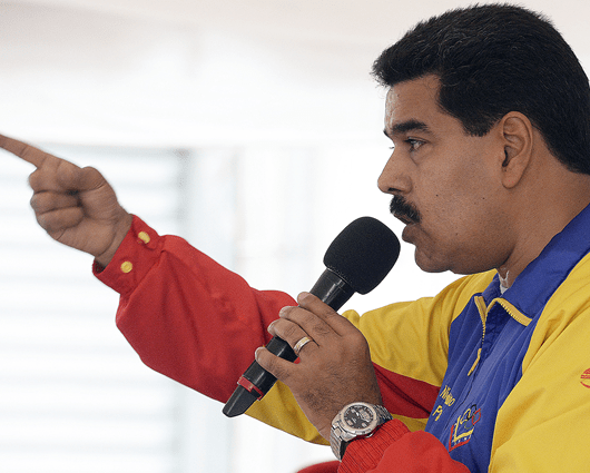 Nicolás Maduro, presidente de Venezuela. Foto AFP.