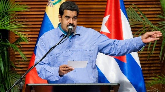 Nicolás Maduro, presidente de Venezuela. Foto: EFE.