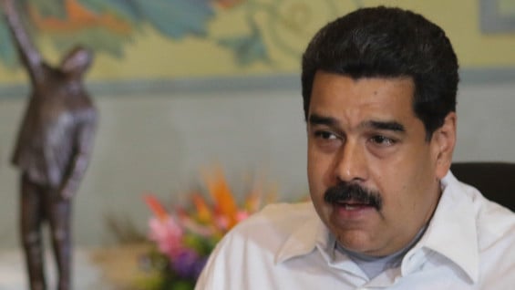Nicolás Maduro, presidente de Venezuela. Foto: EFE.