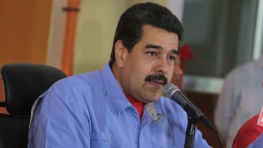 Nicolás Maduro, presidente de Venezuela. Foto EFE