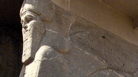 La ciudad de Nimrud, fundada hace más de 3.300 años, fue una capital del imperio asirio. Foto: AFP.