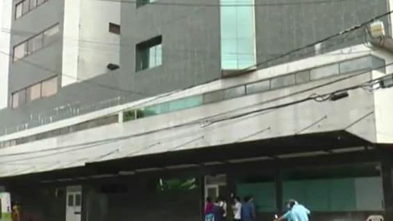 La clínica donde fue atendida la menor.