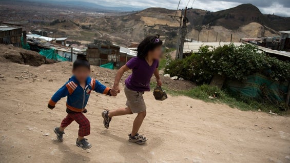 El hambre sigue siendo el pan de cada día en La Guajira. Foto: AFP