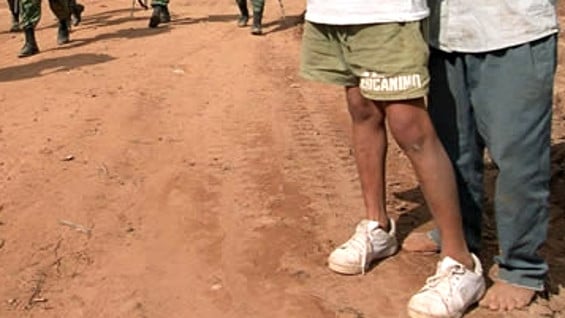 Menores reclutados por las Farc. Foto: Archivo.