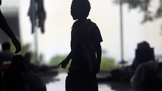 El niño decidió llamarse Facha. Foto: AFP.