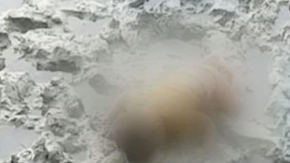 Mohammed Shoayet, de un año de edad, murió ahogado junto a su madre y su hermano de tres años en el río Naf. Foto: NoticiasRCN