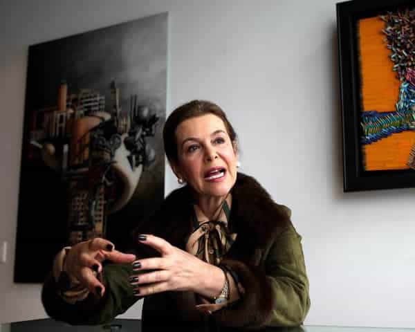 Noemí Sanín, exministra de Colombia.