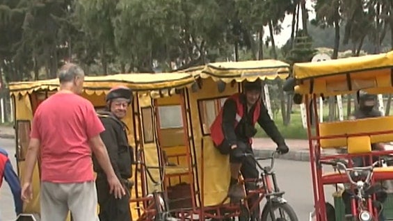 La reglamentación del servicio de transporte público en tricimóviles no motorizados se hará en máximo dos años. Foto: NoticiasRCN.com