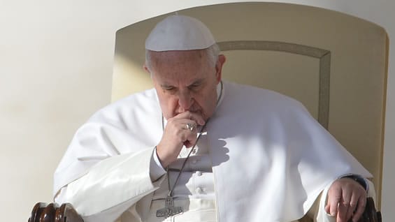 La mayoría de los líderes de la iglesia católica de ese país apoya al gobierno de Kiev. Foto: AFP