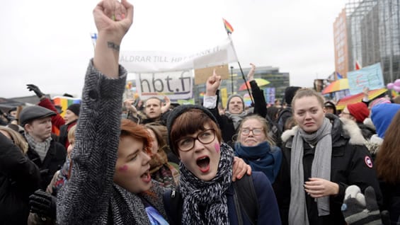 Algunos funcionarios del tribunal de Florida celebraron masivas bodas gays. Foto: AFP.