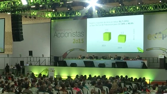 Asamblea de Ecopetrol. Foto: Noticias RCN.