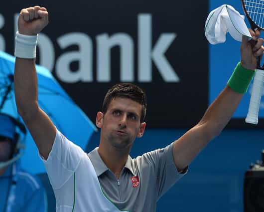 ´Nole´ganó 4 veces el Grand Slam de Australia. Foto: AFP
