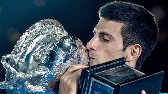 El serbio Novak Djokovic, número uno del mundo. Foto: EFE.