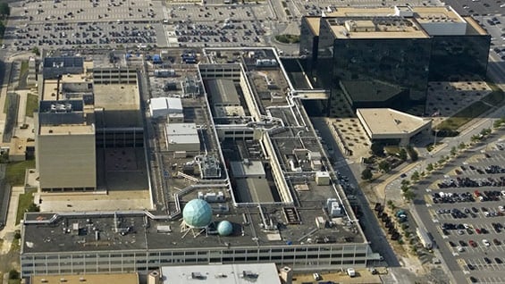 Instalaciones de la Agencia estadounidense de Seguridad Nacional (NSA). Foto: AFP.
