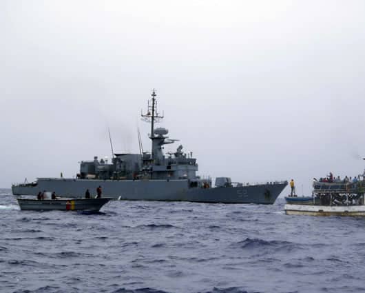 Las nuevas lanchas están diseñadas para patrullaje costero. Foto AFP