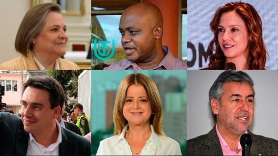 Nuevos miembros del gabinete ministerial del presidente Santos. Foto: SIG.