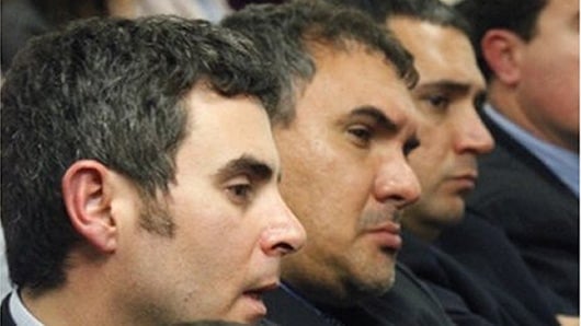 Primos Nule, involucrados en el escándalo por el 'carrusel de contratos' en Bogotá. Foto: RCN La Radio.