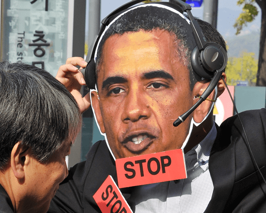 Cientos de personas han protestado por el espionaje de EE.UU. Foto: AFP.