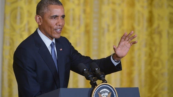 Barack Obama se apoyará en los buenos indicadores económicos. Foto AFP