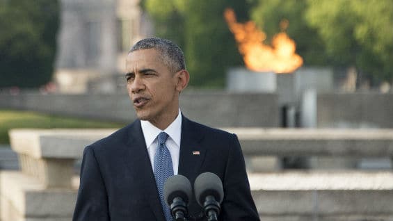 Barack Obama visitó Hiroshima el pasado 27 de mayo. Foto AFP