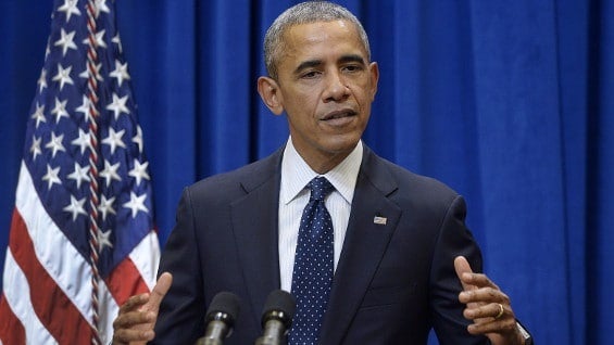 Obama dijo que el problema de las armas debe ser abordado y no sólo pedir oraciones por las víctimas. Foto: EFE.