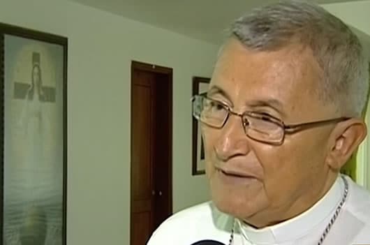 Monseñor Eulises González Sánchez, obispo de San Andrés.