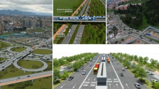 La inversión aproximada en estos tres proyectos ascenderá aproximadamente a los 2,5 billones de pesos. Foto Alcaldía de Bogotá