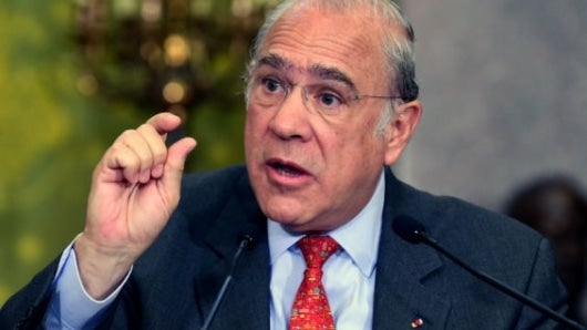 El secretario general del organismo internacional, José Ángel Gurría. Foto: AFP