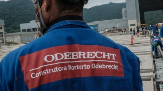 Trabajador de Odebrecht. Foto: AFP