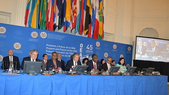 Foto: Organización de Estados Americanos.