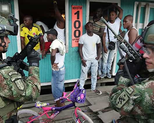 El puerto Buenaventura es la principal zona de tráfico de mercancías del país. Foto: EFE
