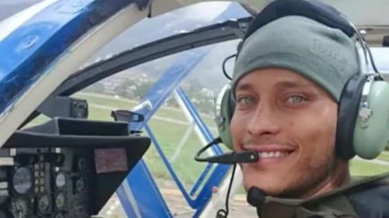 Óscar Pérez, policía y actor aficionado de 36 años.