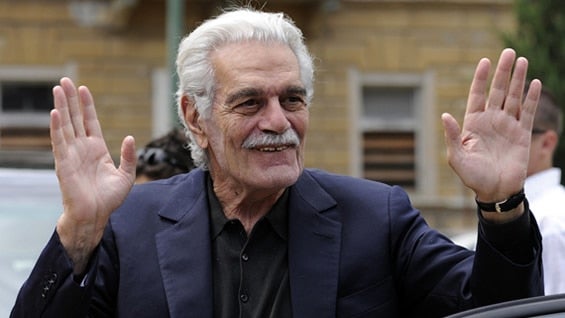 Omar Sharif interpretó en 1962 a Sherif Ali en la legendaria película 'Lawrence de Arabia'. Foto: AFP.
